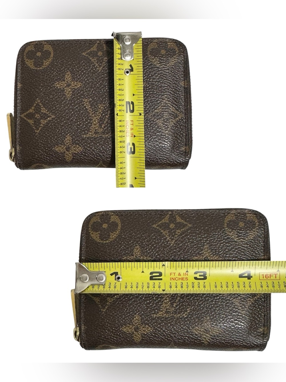Louis Vuitton Monogram Leather Zippered Card & Coin Holder - Picture 12 of 14